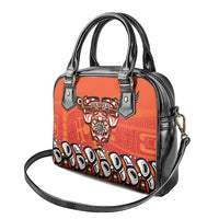 Awareness for Indigenous Orange Day Shoulder Handbag Haida Spirit Animals - Wonder Print Shop