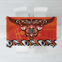 Awareness for Indigenous Orange Day Tablecloth Haida Spirit Animals - Wonder Print Shop