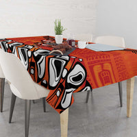 Awareness for Indigenous Orange Day Tablecloth Haida Spirit Animals - Wonder Print Shop