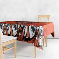 Awareness for Indigenous Orange Day Tablecloth Haida Spirit Animals - Wonder Print Shop