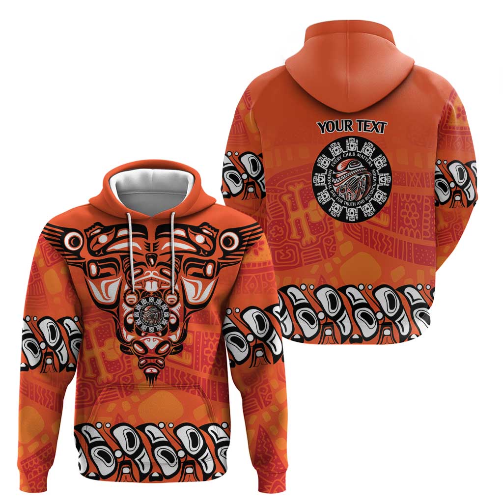 Awareness for Indigenous Orange Day Zip Hoodie Haida Spirit Animals - Wonder Print Shop