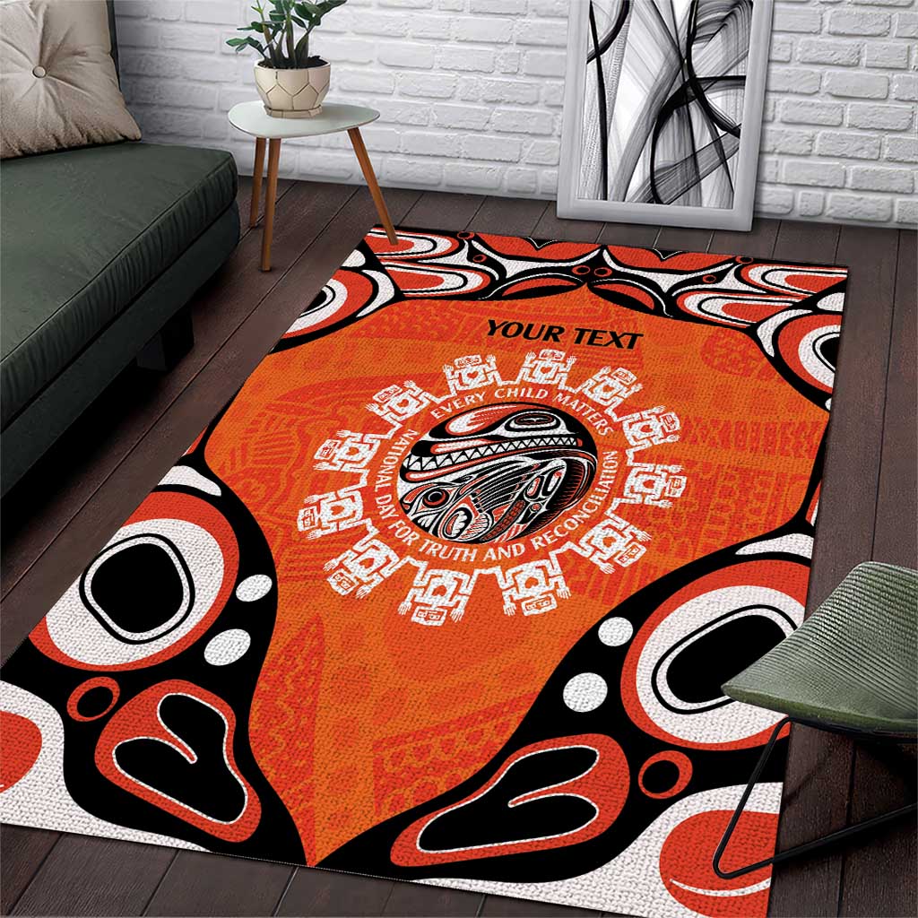 Awareness for Indigenous Orange Day Area Rug Kindness and Equality - Wonder Print Shop