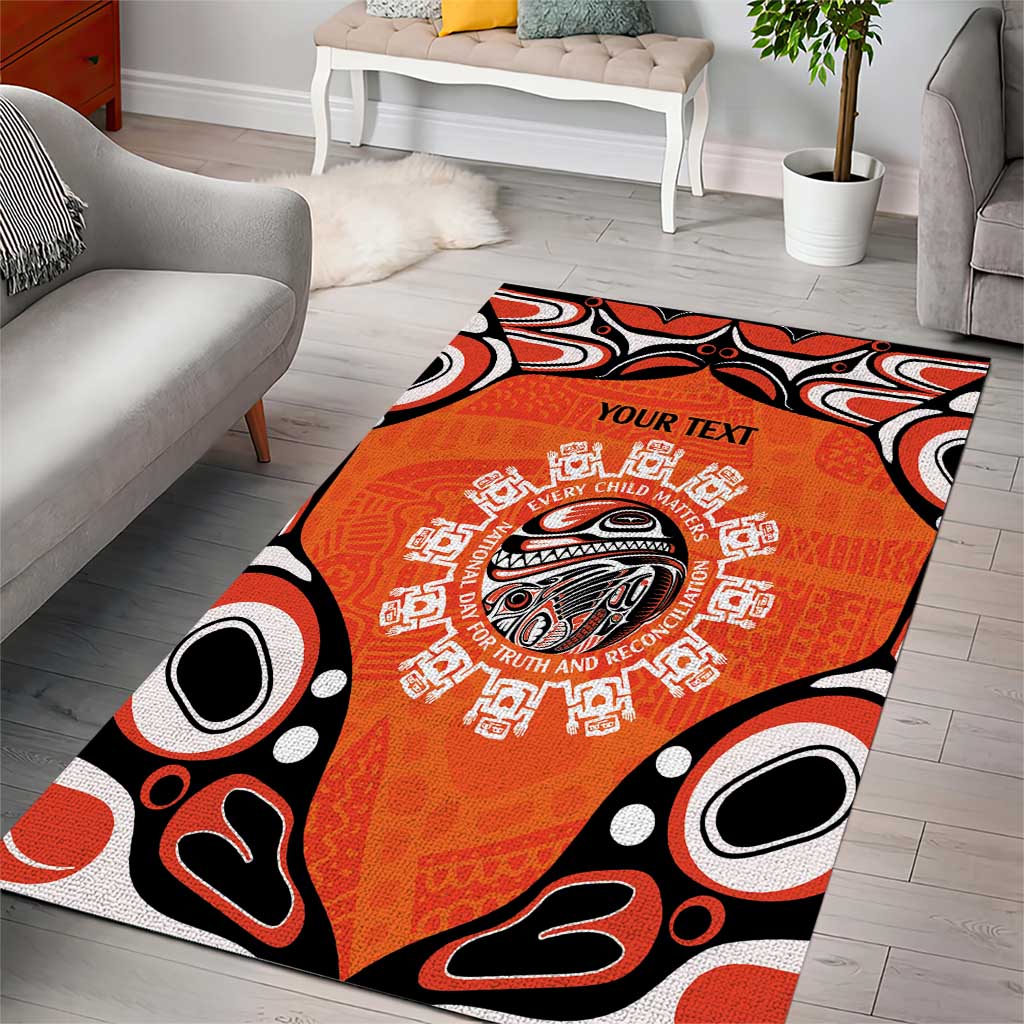 Awareness for Indigenous Orange Day Area Rug Kindness and Equality - Wonder Print Shop