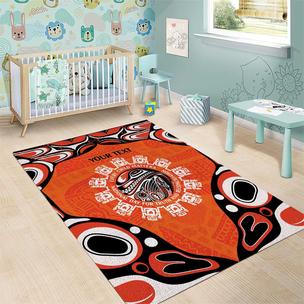 Awareness for Indigenous Orange Day Area Rug Kindness and Equality - Wonder Print Shop