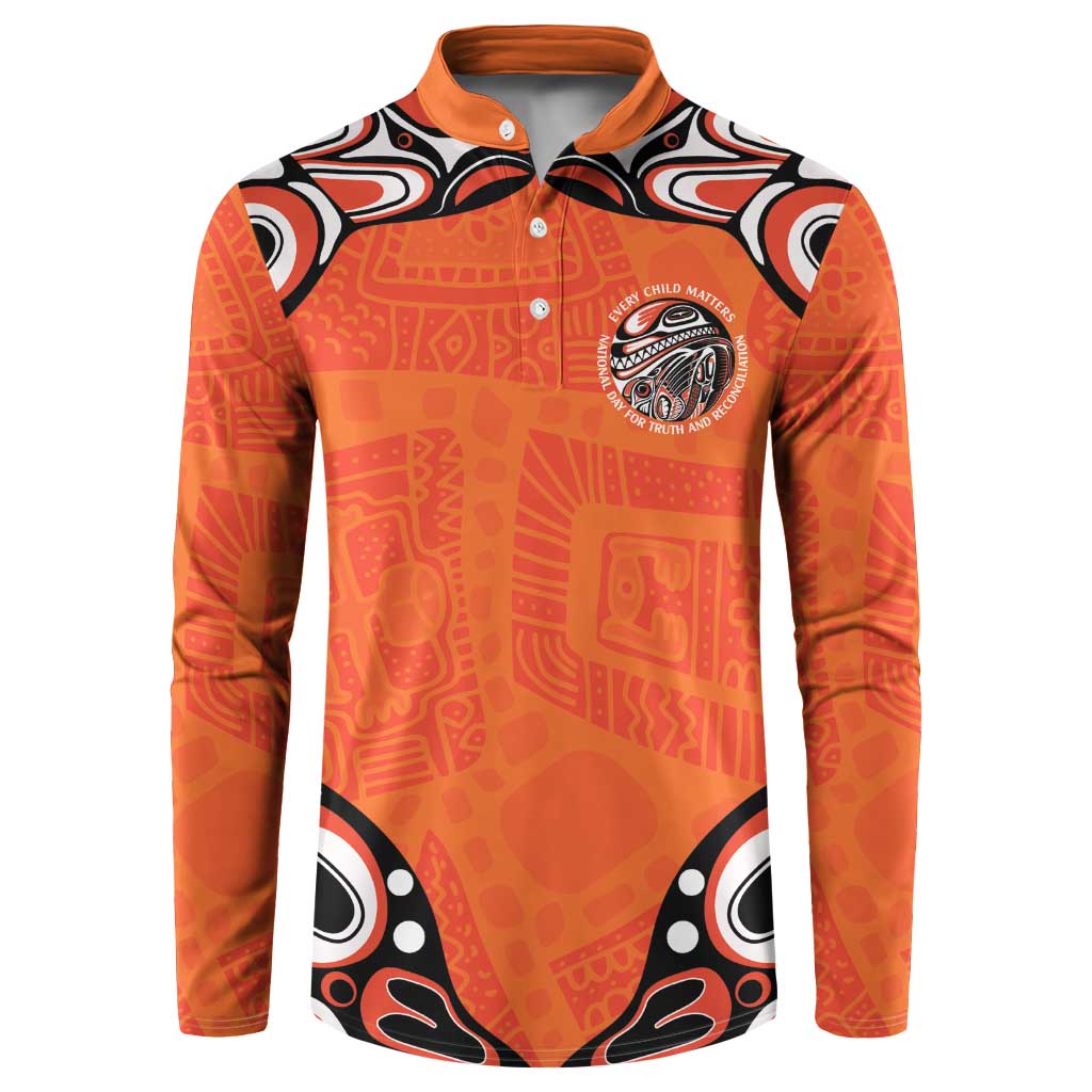 Awareness for Indigenous Orange Day Button Sweatshirt Kindness and Equality - Wonder Print Shop