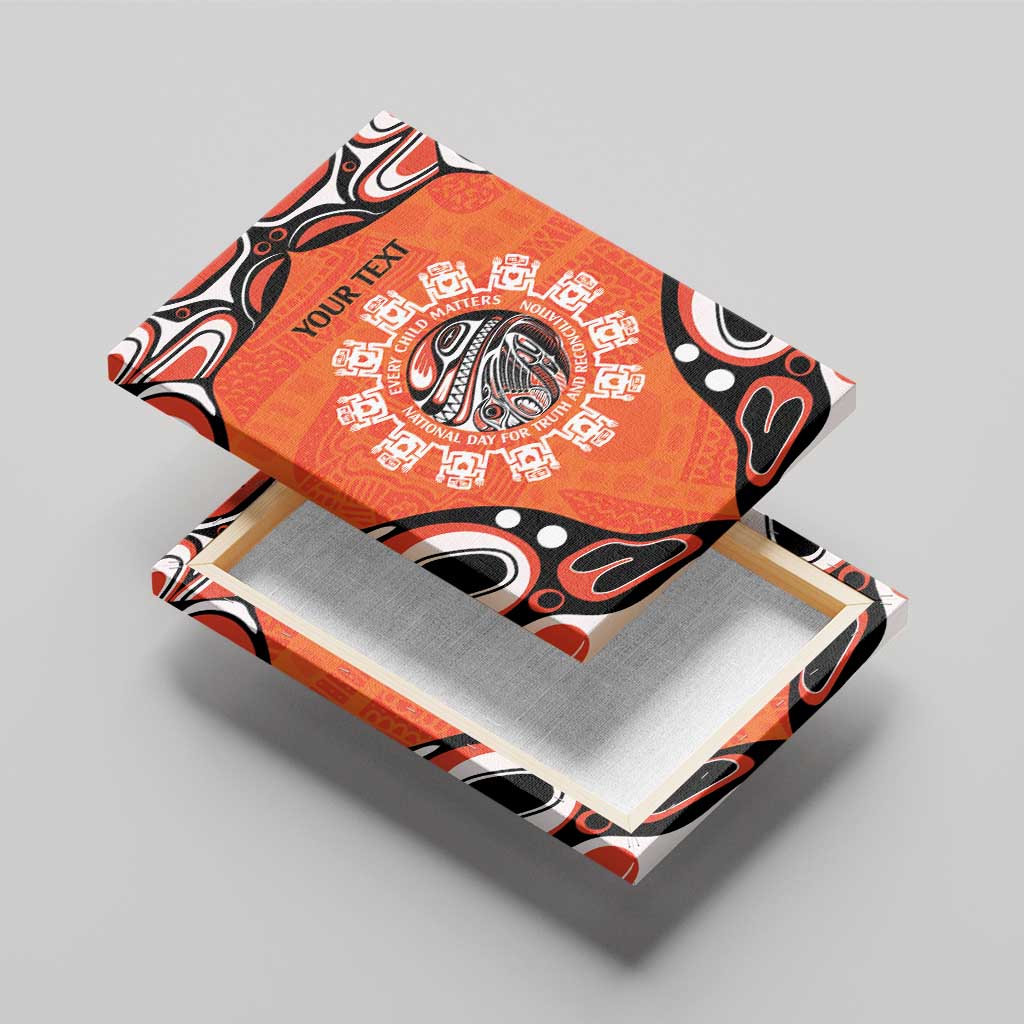 Awareness for Indigenous Orange Day Canvas Wall Art Kindness and Equality - Wonder Print Shop
