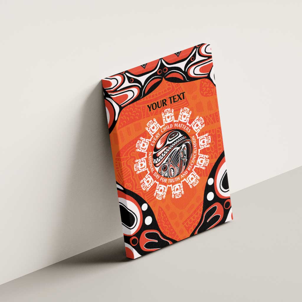 Awareness for Indigenous Orange Day Canvas Wall Art Kindness and Equality - Wonder Print Shop
