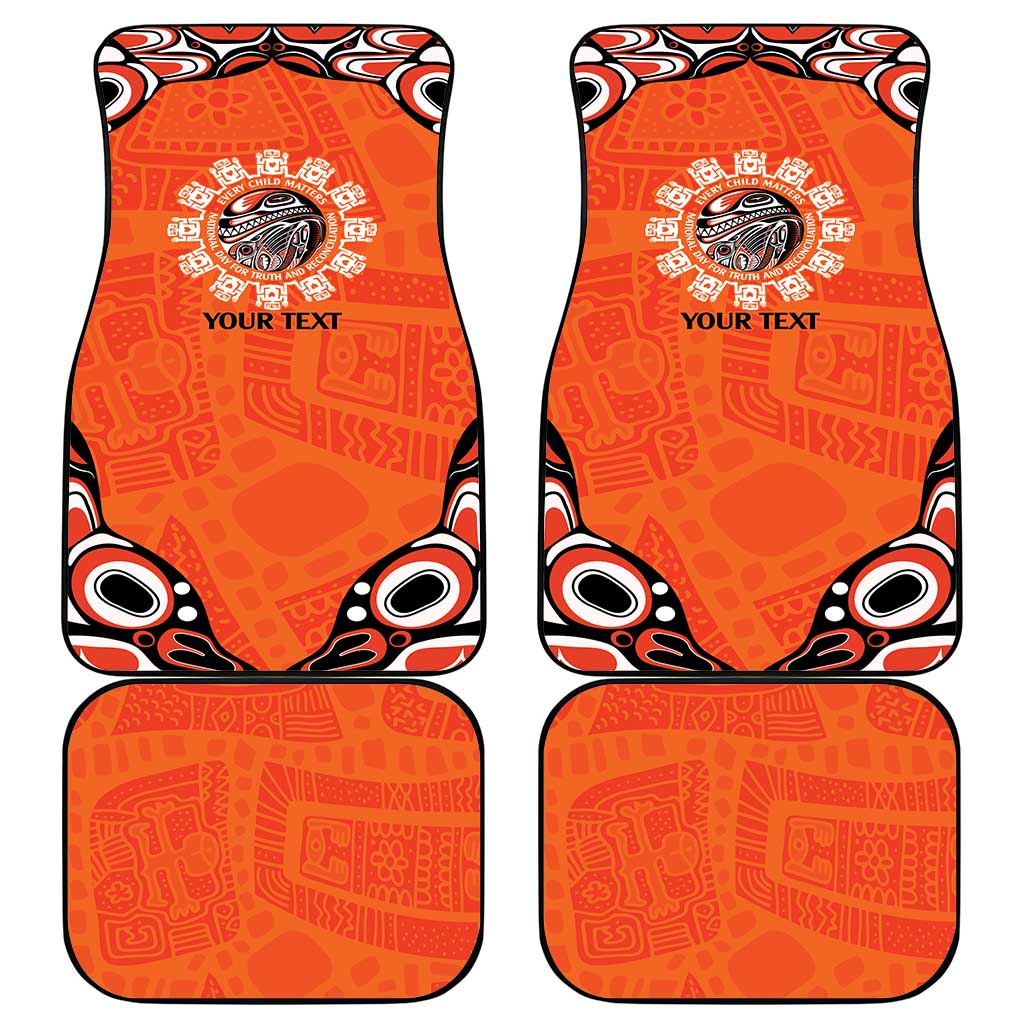 Awareness for Indigenous Orange Day Car Mats Kindness and Equality - Wonder Print Shop