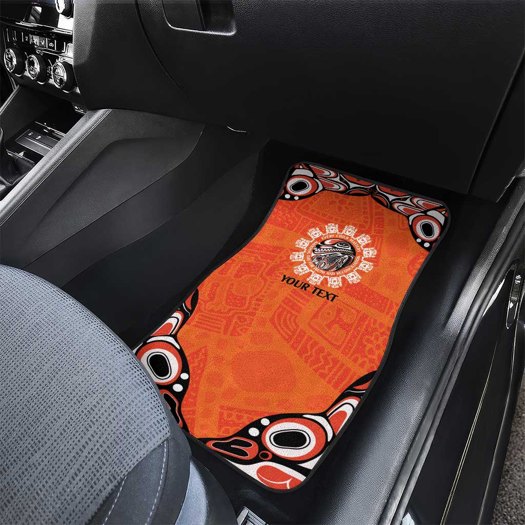 Awareness for Indigenous Orange Day Car Mats Kindness and Equality - Wonder Print Shop