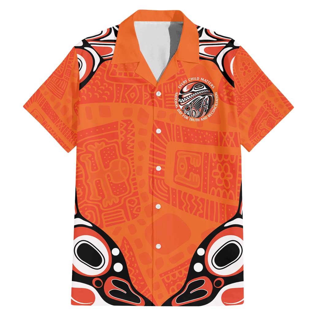 Awareness for Indigenous Orange Day Family Matching Mermaid Dress and Hawaiian Shirt Kindness and Equality - Wonder Print Shop