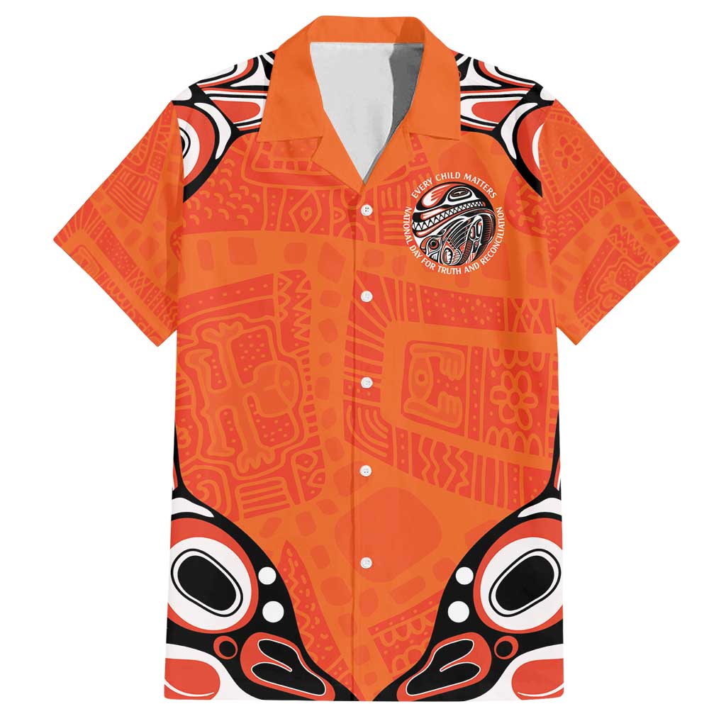 Awareness for Indigenous Orange Day Family Matching Off Shoulder Short Dress and Hawaiian Shirt Kindness and Equality - Wonder Print Shop