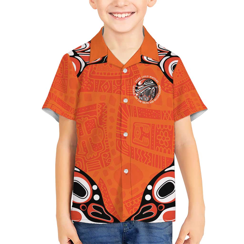Awareness for Indigenous Orange Day Kid Hawaiian Shirt Kindness and Equality - Wonder Print Shop