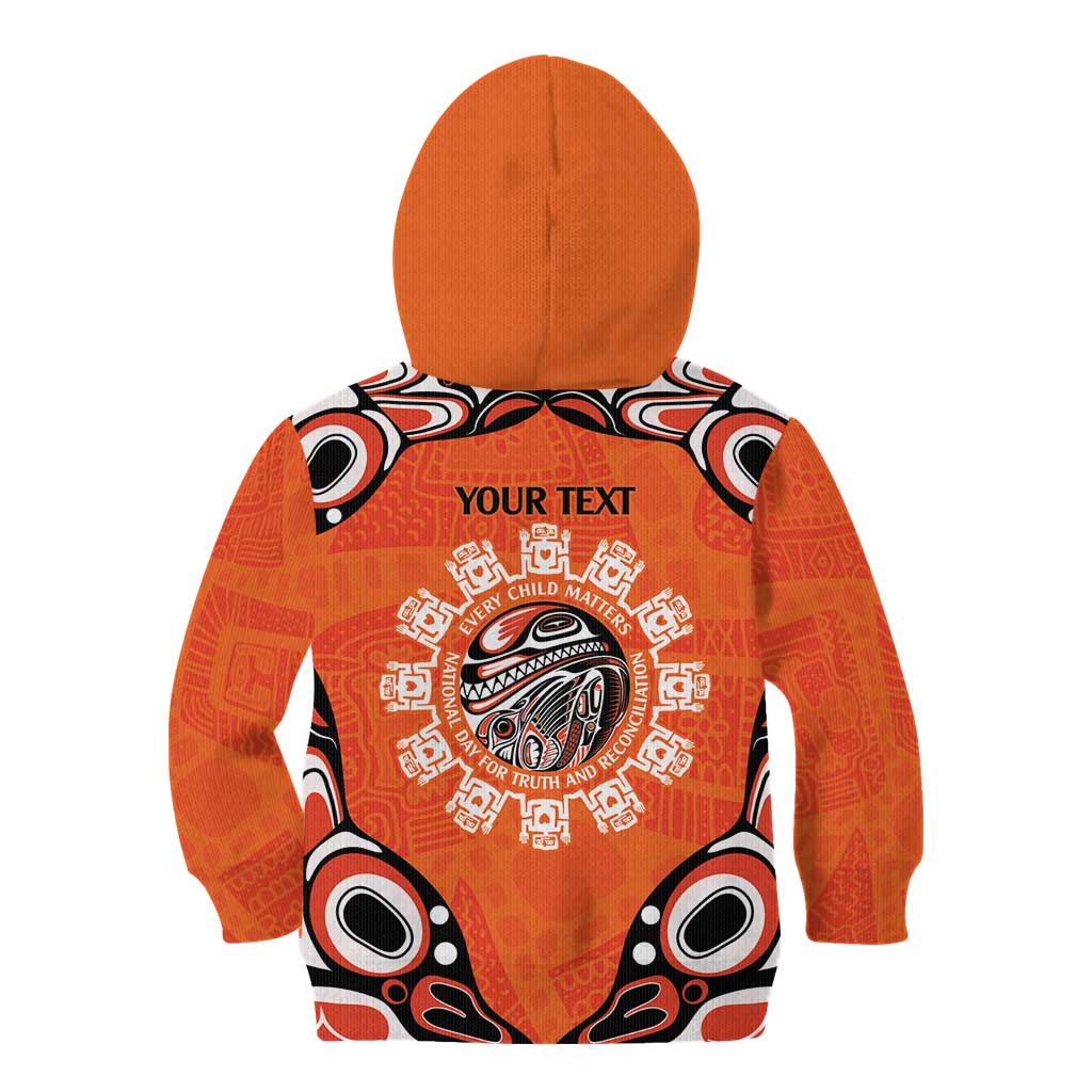 Awareness for Indigenous Orange Day Kid Hoodie Kindness and Equality - Wonder Print Shop