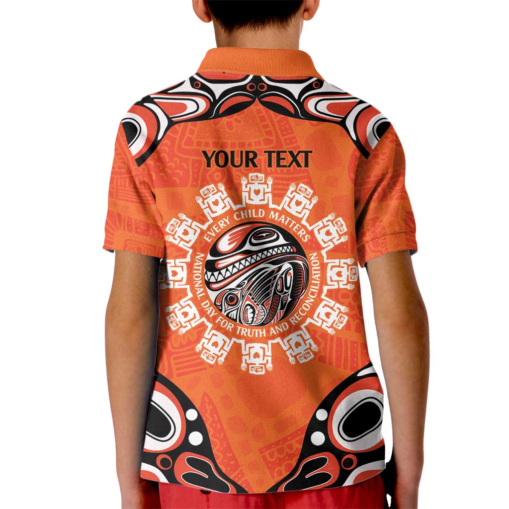 Awareness for Indigenous Orange Day Kid Polo Shirt Kindness and Equality - Wonder Print Shop