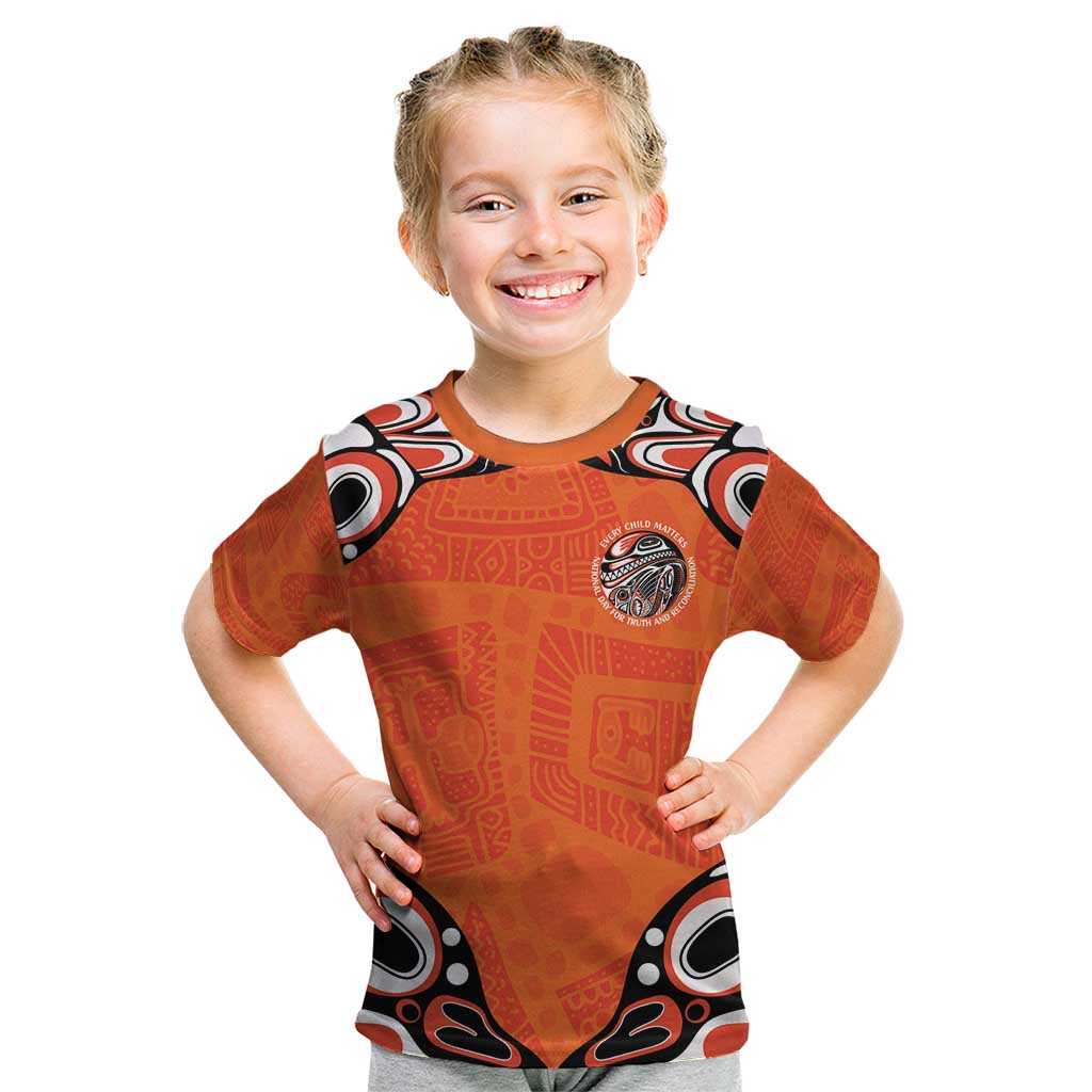 Awareness for Indigenous Orange Day Kid T Shirt Kindness and Equality - Wonder Print Shop