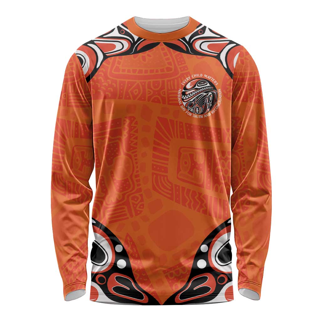 Awareness for Indigenous Orange Day Long Sleeve Shirt Kindness and Equality - Wonder Print Shop