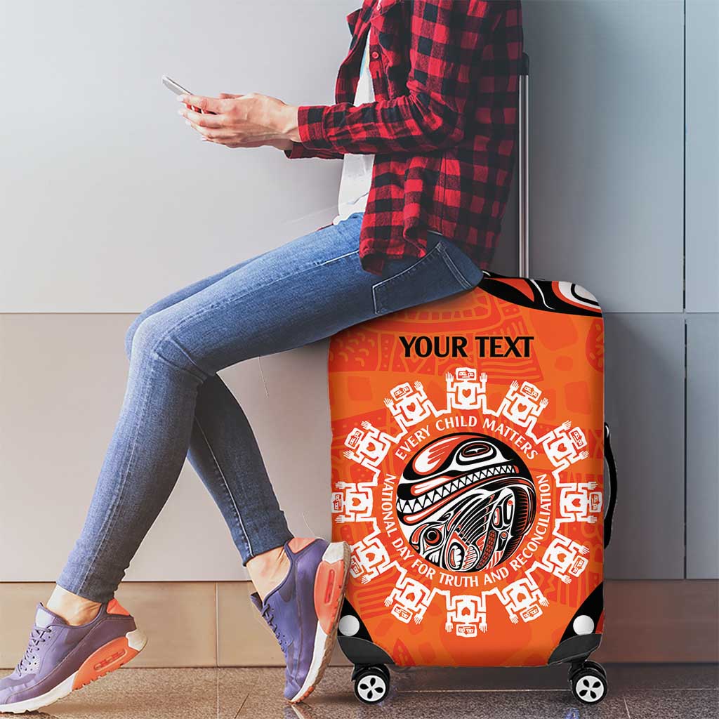 Awareness for Indigenous Orange Day Luggage Cover Kindness and Equality - Wonder Print Shop