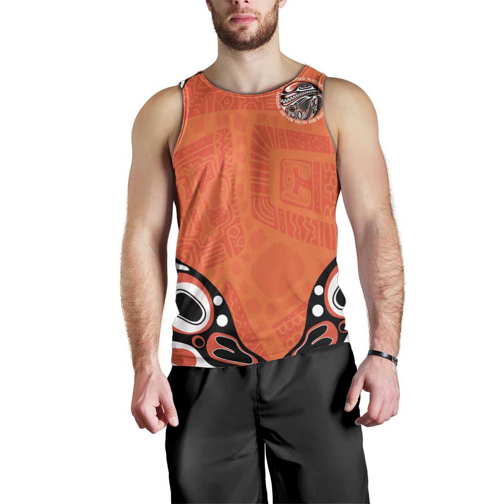 Awareness for Indigenous Orange Day Men Tank Top Kindness and Equality - Wonder Print Shop