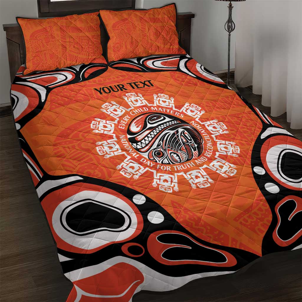 Awareness for Indigenous Orange Day Quilt Bed Set Kindness and Equality - Wonder Print Shop