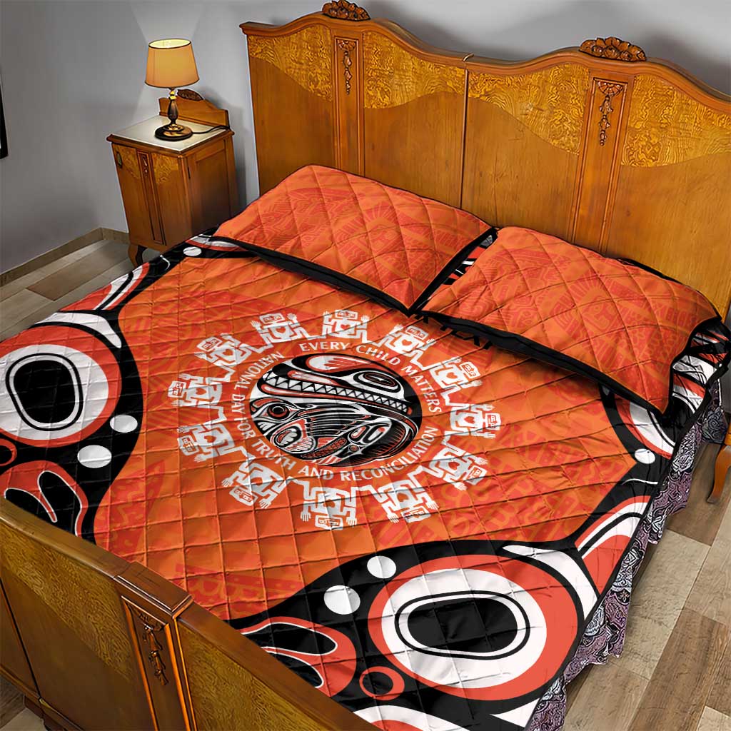 Awareness for Indigenous Orange Day Quilt Bed Set Kindness and Equality - Wonder Print Shop