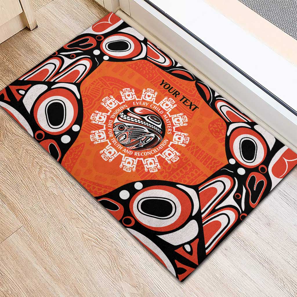Awareness for Indigenous Orange Day Rubber Doormat Kindness and Equality - Wonder Print Shop