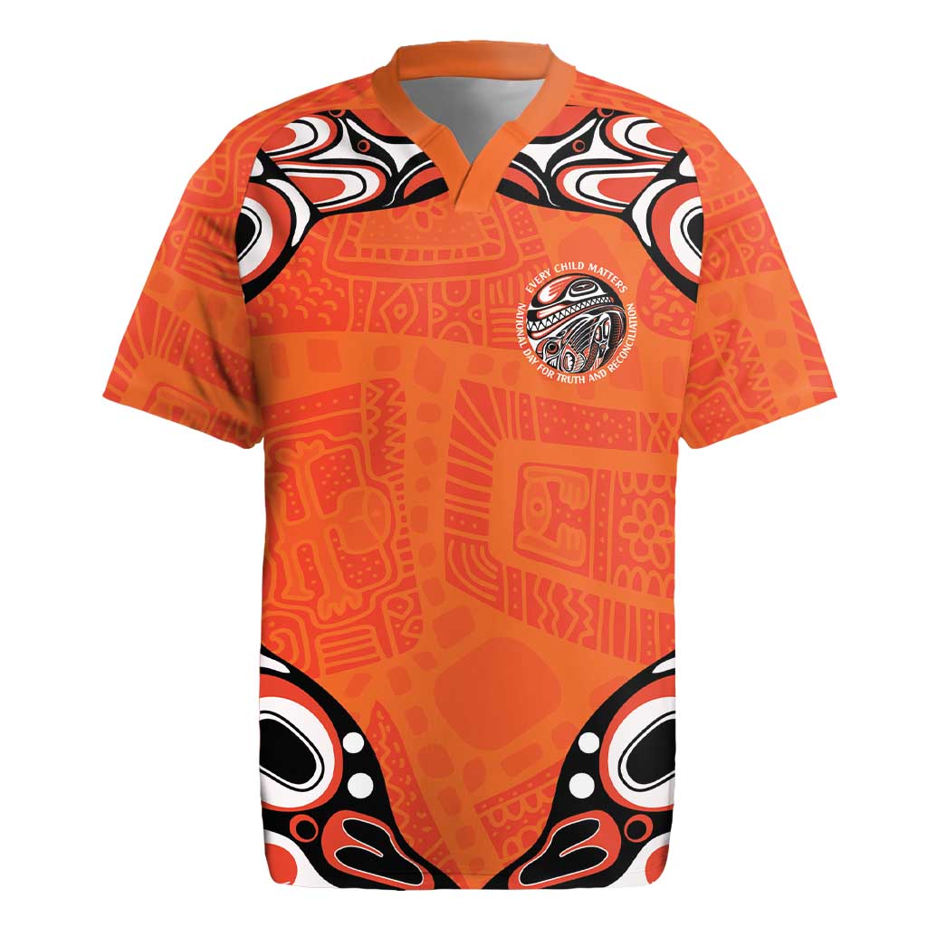 Awareness for Indigenous Orange Day Rugby Jersey Kindness and Equality - Wonder Print Shop