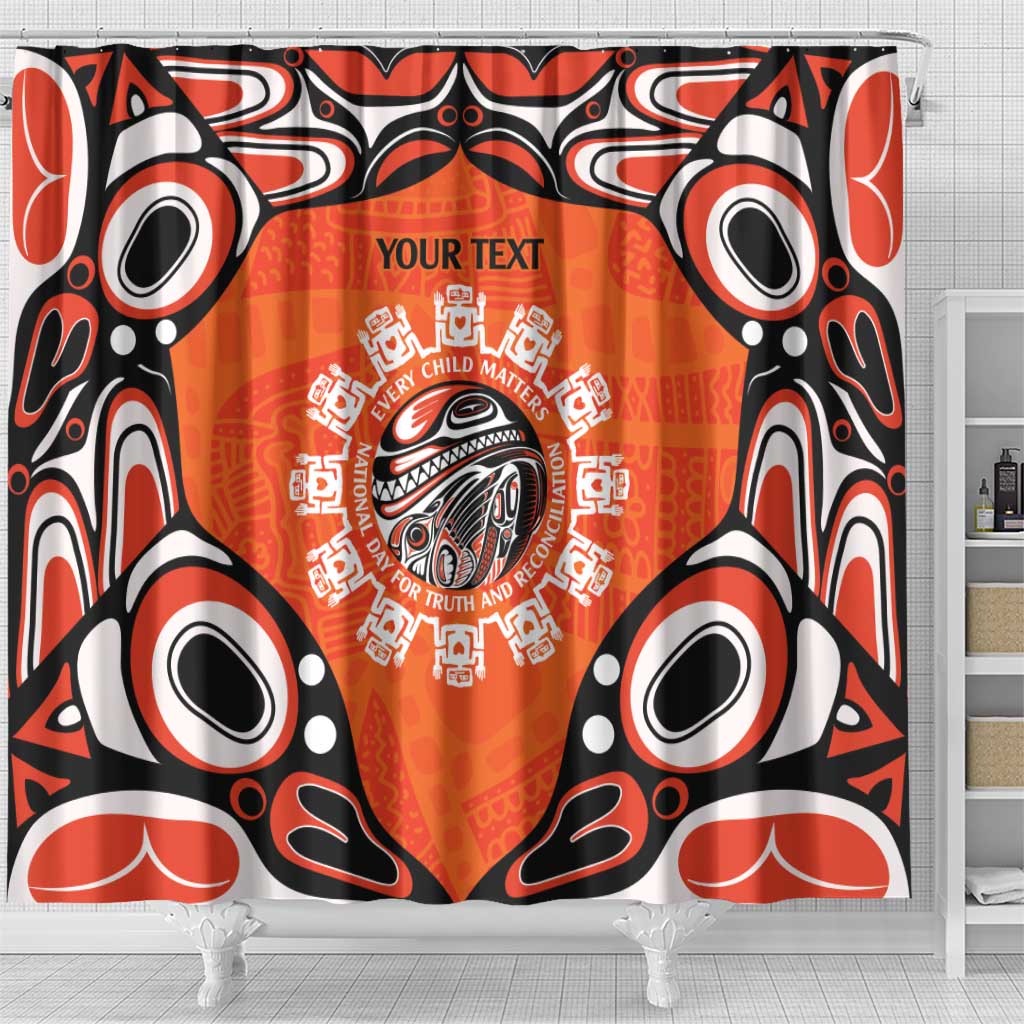 Awareness for Indigenous Orange Day Shower Curtain Kindness and Equality - Wonder Print Shop