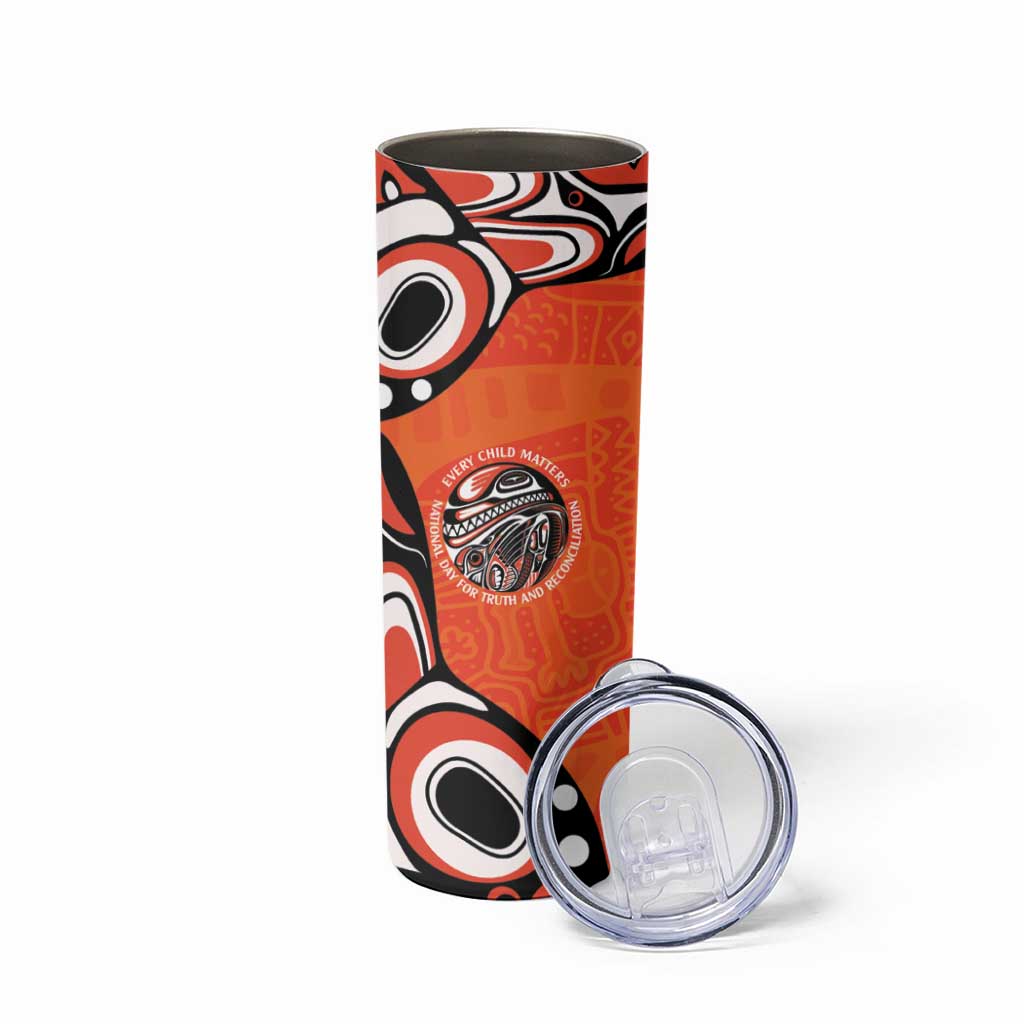 Awareness for Indigenous Orange Day Skinny Tumbler Kindness and Equality - Wonder Print Shop