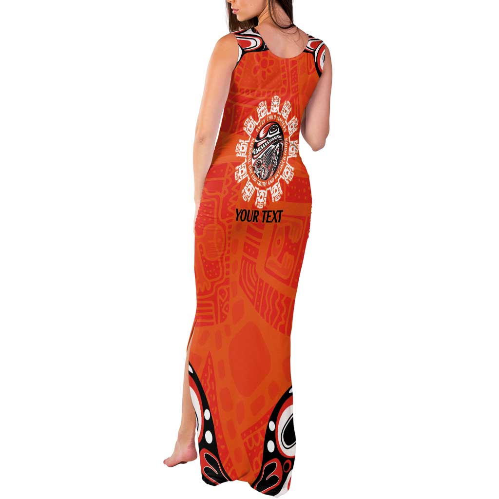 Awareness for Indigenous Orange Day Tank Maxi Dress Kindness and Equality - Wonder Print Shop