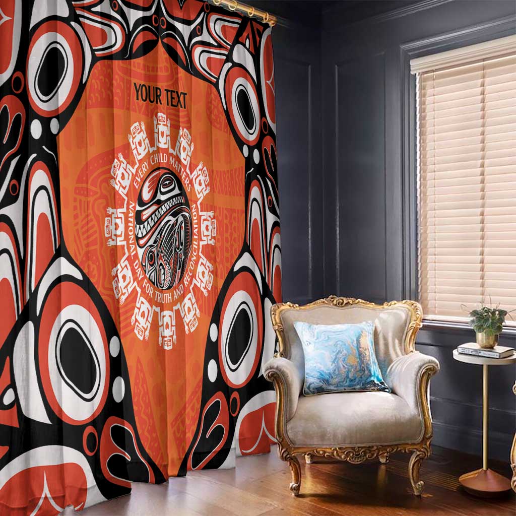 Awareness for Indigenous Orange Day Window Curtain Kindness and Equality - Wonder Print Shop