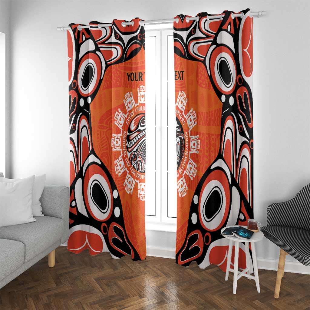 Awareness for Indigenous Orange Day Window Curtain Kindness and Equality - Wonder Print Shop