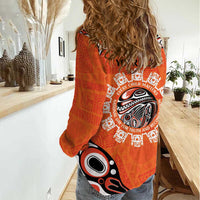 Awareness for Indigenous Orange Day Women Casual Shirt Kindness and Equality - Wonder Print Shop