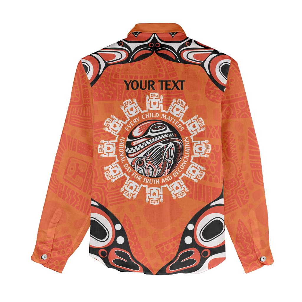 Awareness for Indigenous Orange Day Women Casual Shirt Kindness and Equality - Wonder Print Shop