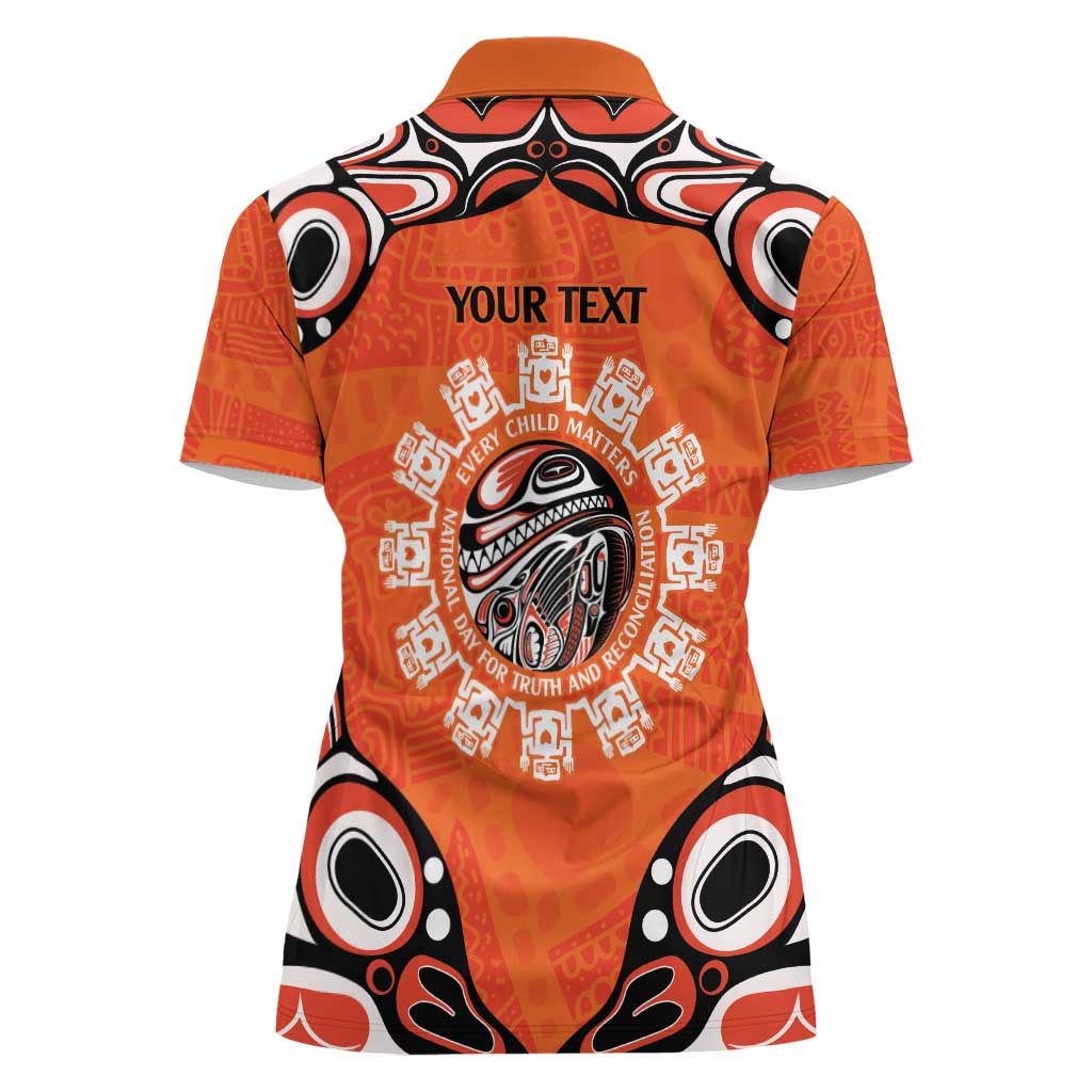 Awareness for Indigenous Orange Day Women Polo Shirt Kindness and Equality - Wonder Print Shop