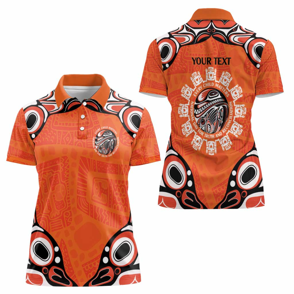 Awareness for Indigenous Orange Day Women Polo Shirt Kindness and Equality - Wonder Print Shop