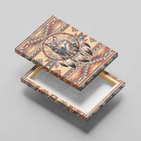 Indigenous Peoples Day Canvas Wall Art Native American Dream Catcher Wolf Tribal-inspired - Wonder Print Shop