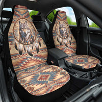 Indigenous Peoples Day Car Seat Cover Native American Dream Catcher Wolf Tribal-inspired - Wonder Print Shop