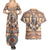 Indigenous Peoples Day Couples Matching Summer Maxi Dress and Hawaiian Shirt Native American Dream Catcher Wolf Tribal-inspired - Wonder Print Shop