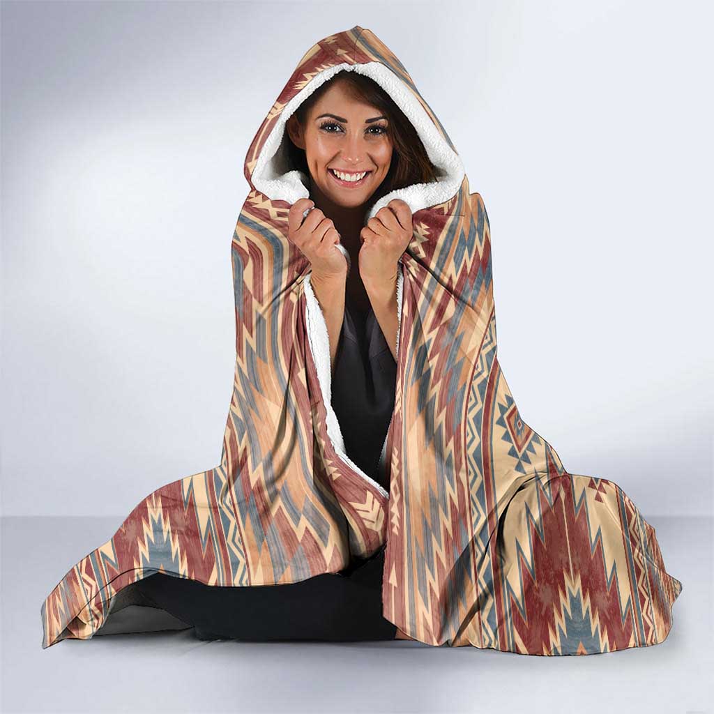 Indigenous Peoples Day Hooded Blanket Native American Dream Catcher Wolf Tribal-inspired - Wonder Print Shop