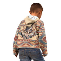 Indigenous Peoples Day Kid Hoodie Native American Dream Catcher Wolf Tribal-inspired - Wonder Print Shop