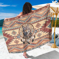 Indigenous Peoples Day Sarong Native American Dream Catcher Wolf Tribal-inspired - Wonder Print Shop