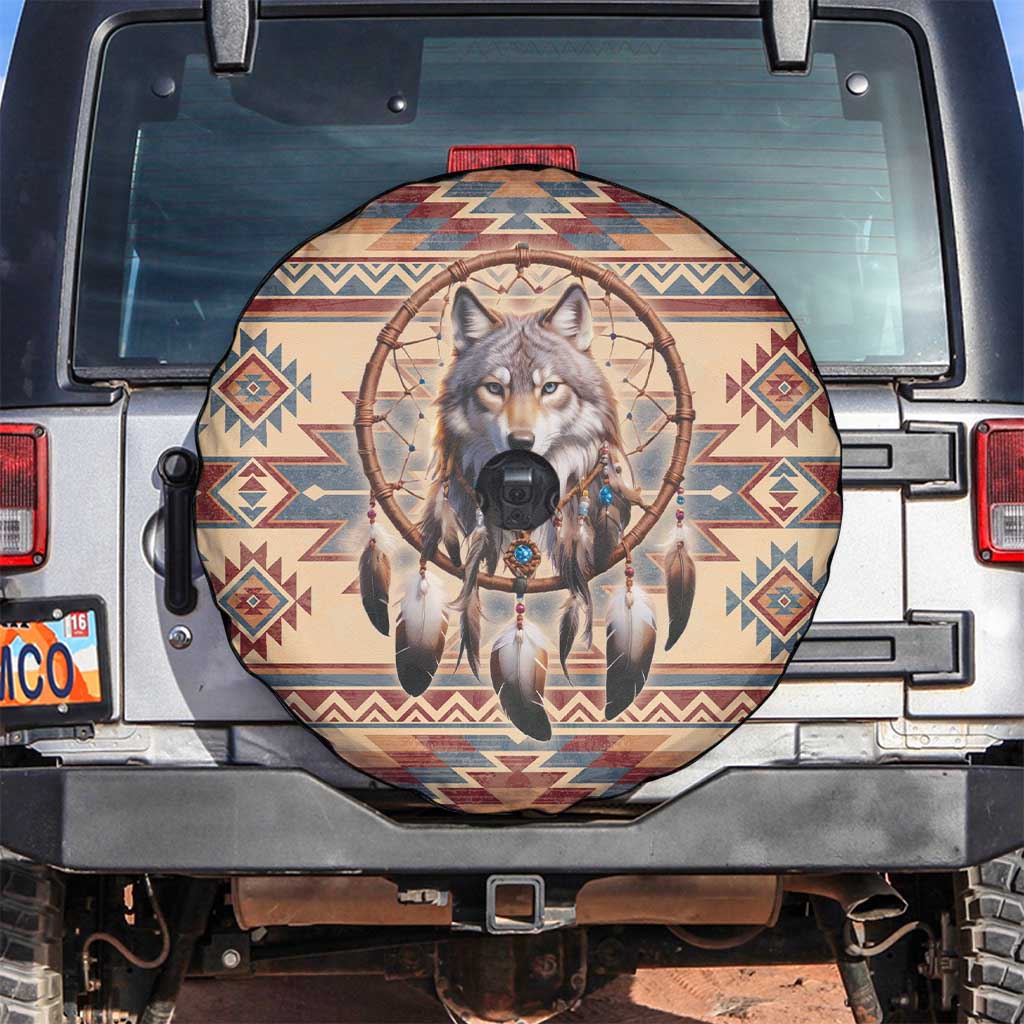 Indigenous Peoples Day Spare Tire Cover Native American Dream Catcher Wolf Tribal-inspired - Wonder Print Shop