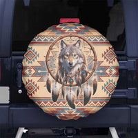 Indigenous Peoples Day Spare Tire Cover Native American Dream Catcher Wolf Tribal-inspired - Wonder Print Shop