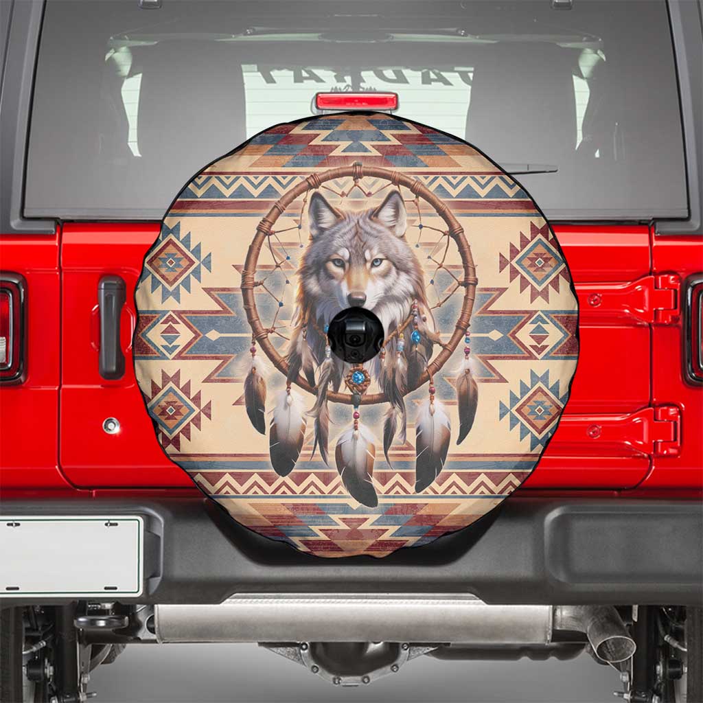 Indigenous Peoples Day Spare Tire Cover Native American Dream Catcher Wolf Tribal-inspired - Wonder Print Shop