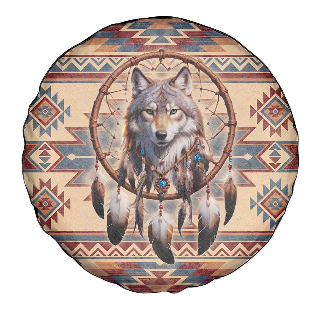 Indigenous Peoples Day Spare Tire Cover Native American Dream Catcher Wolf Tribal-inspired - Wonder Print Shop
