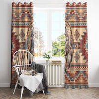 Indigenous Peoples Day Window Curtain Native American Dream Catcher Wolf Tribal-inspired - Wonder Print Shop