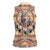 Indigenous Peoples Day Women Sleeveless Polo Shirt Native American Dream Catcher Wolf Tribal-inspired - Wonder Print Shop