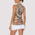 Indigenous Peoples Day Women Sleeveless Polo Shirt Native American Dream Catcher Wolf Tribal-inspired - Wonder Print Shop