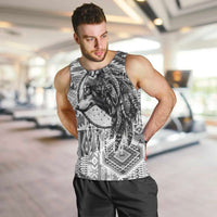 Indigenous Peoples Day Men Tank Top Native American Wolf with Dreamcatcher - Wonder Print Shop