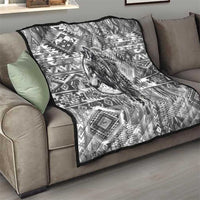 Indigenous Peoples Day Quilt Native American Wolf with Dreamcatcher - Wonder Print Shop